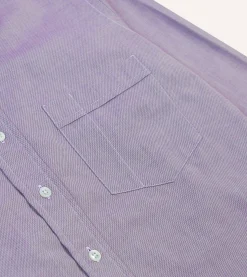 Drake’s Pinpoint Oxford Cotton Cloth Button-Down Shirt