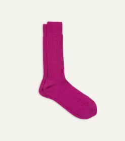 Drake’s Wool Mid-Calf Socks