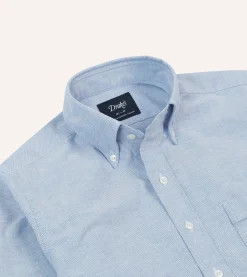 Drake’s Cotton Oxford Cloth Button-Down Shirt