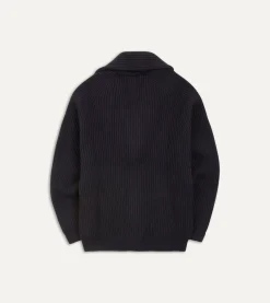 Drake’s Cashmere Shawl Collar Cardigan