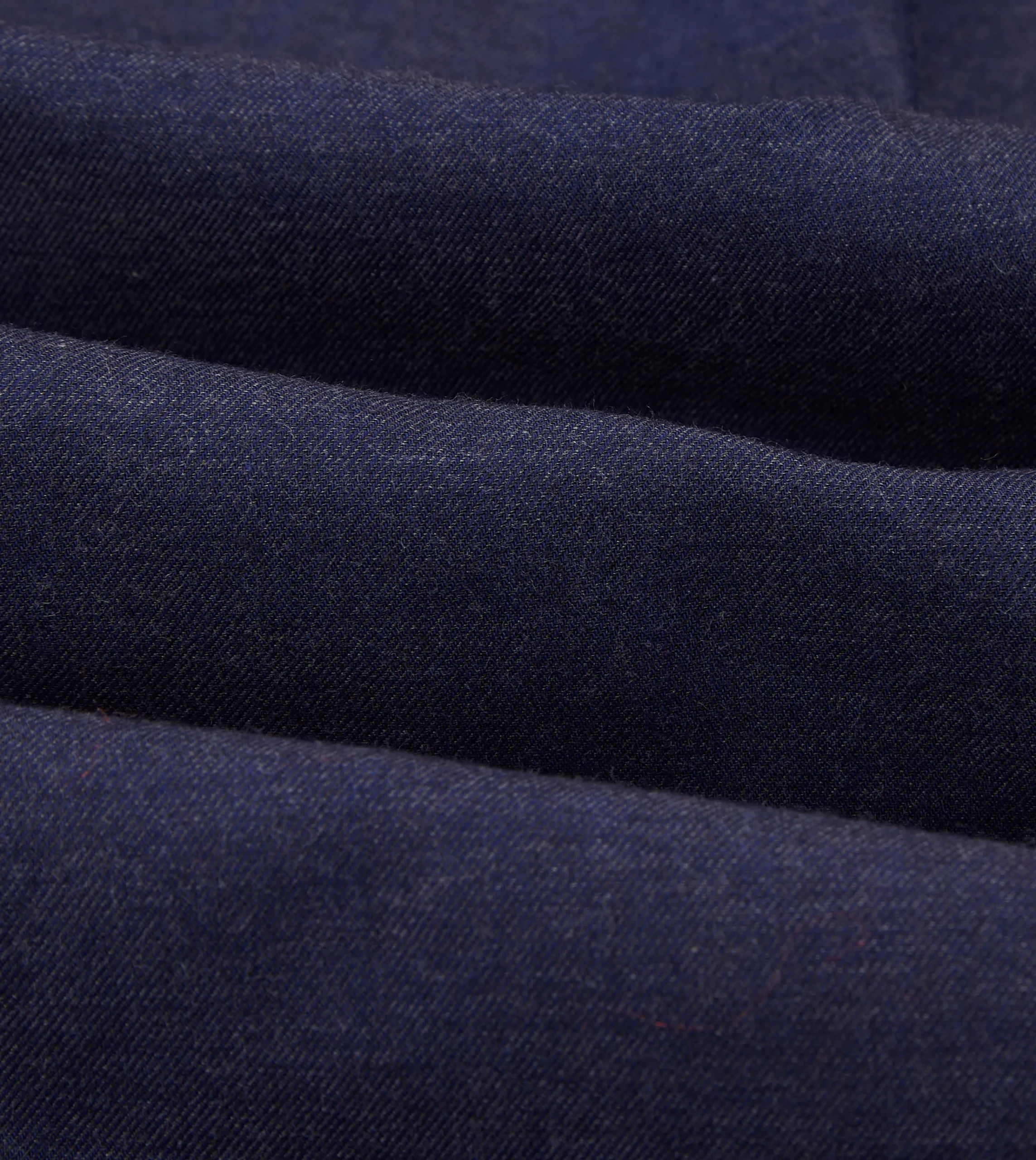 Drake’s Navy Cotton Flannel Button-Down Shirt