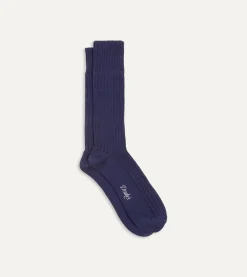 Drake’s Cotton Sports Socks