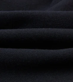 Drake’s Navy Double-Breasted Wool Overcoat