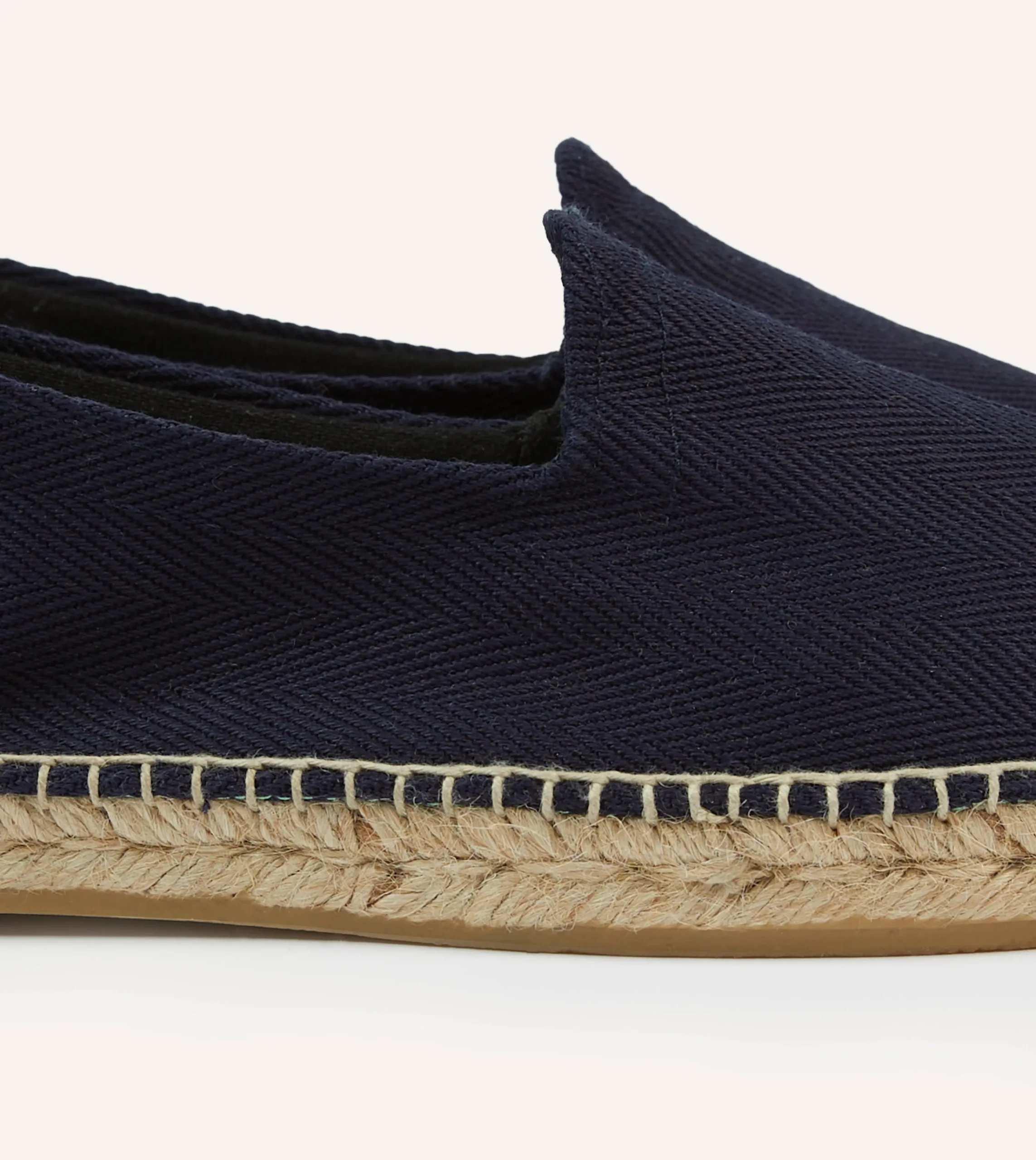 Drake’s Herringbone Cotton Espadrilles