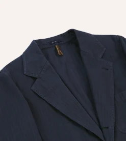 Drake’s Herringbone Cotton Games Blazer Mk. I