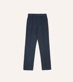 Drake’s Herringbone Cotton Games Trousers