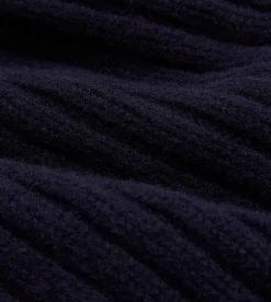 Drake’s Lambswool Ribbed Knit Cap