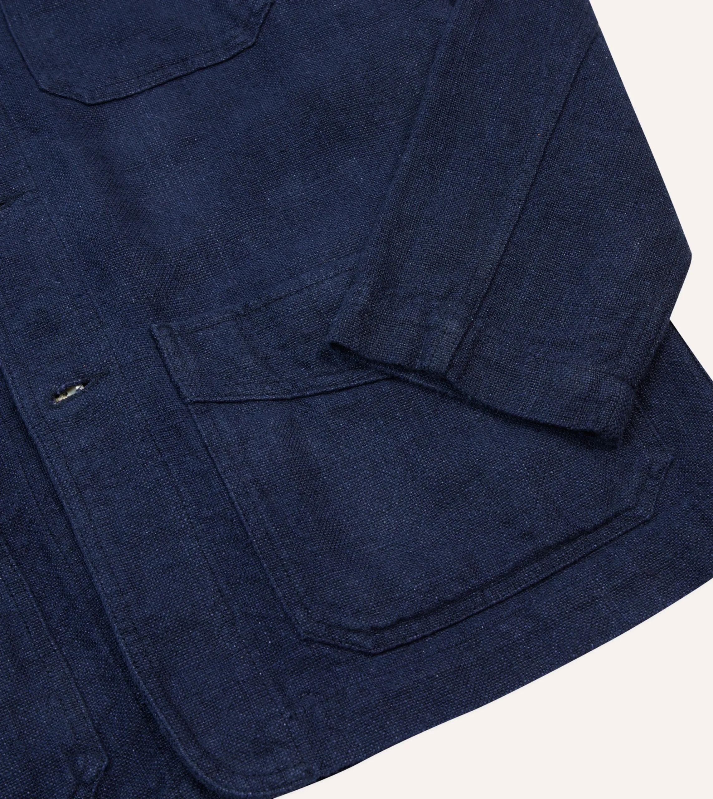 Drake’s Linen Five-Pocket Chore Jacket