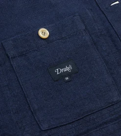 Drake’s Linen Five-Pocket Chore Jacket