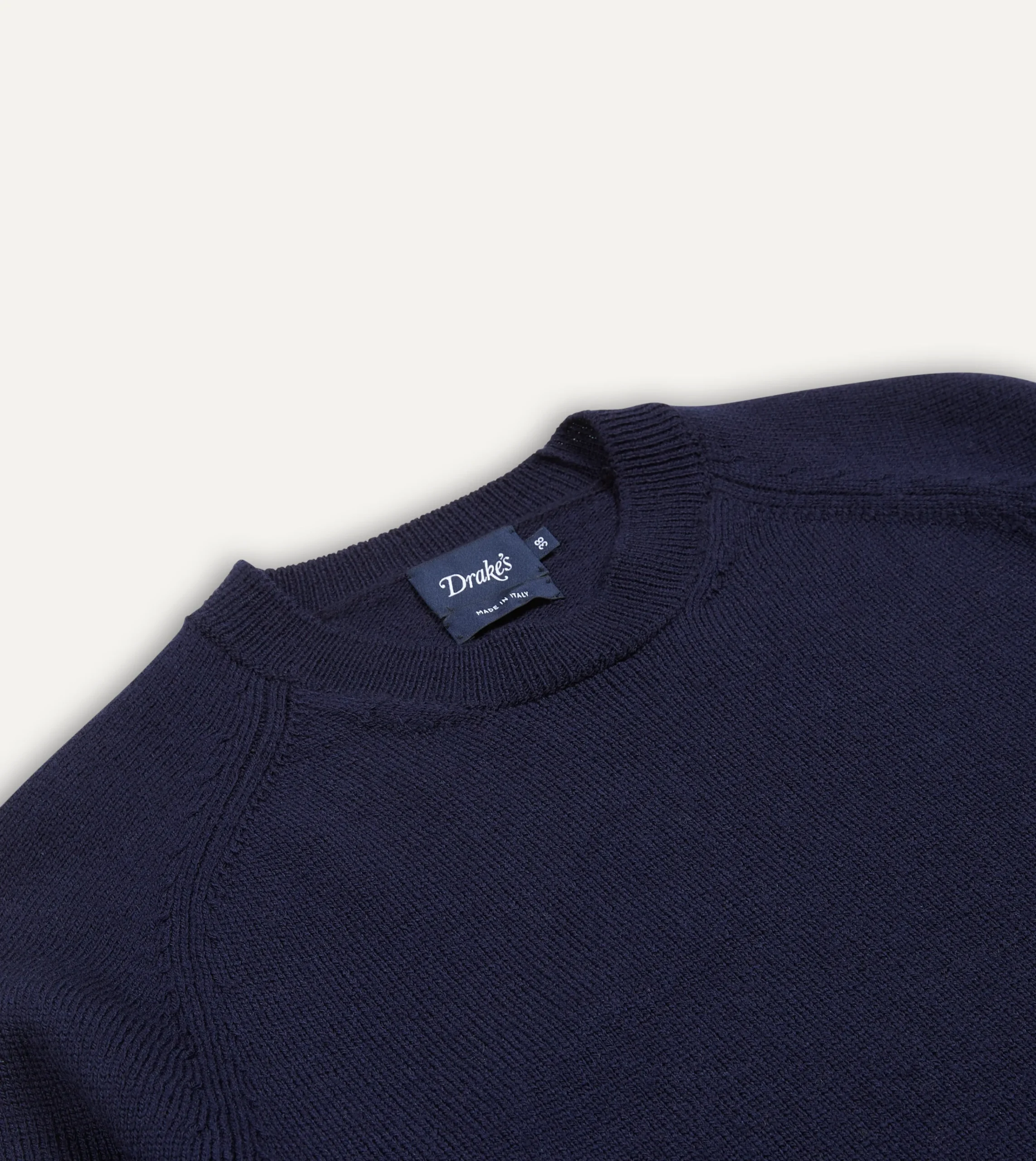 Drake’s Merino Crew Neck Jumper