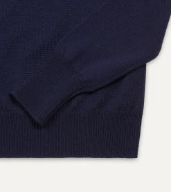 Drake’s Merino Crew Neck Jumper