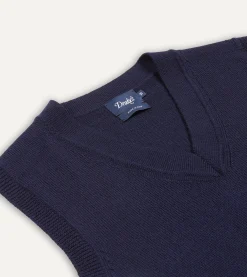 Drake’s Merino Wool Knitted Vest