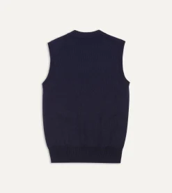 Drake’s Merino Wool Knitted Vest