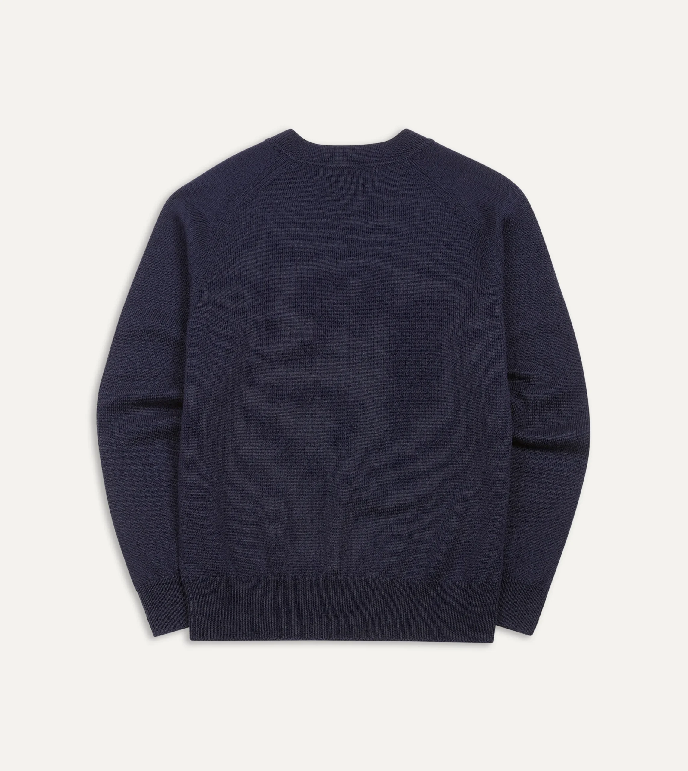 Drake’s Merino Wool V Neck Jumper