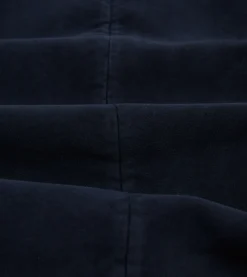 Drake’s Navy Moleskin Overcoat