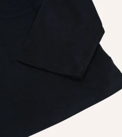 Drake’s Navy Needlecord Smock