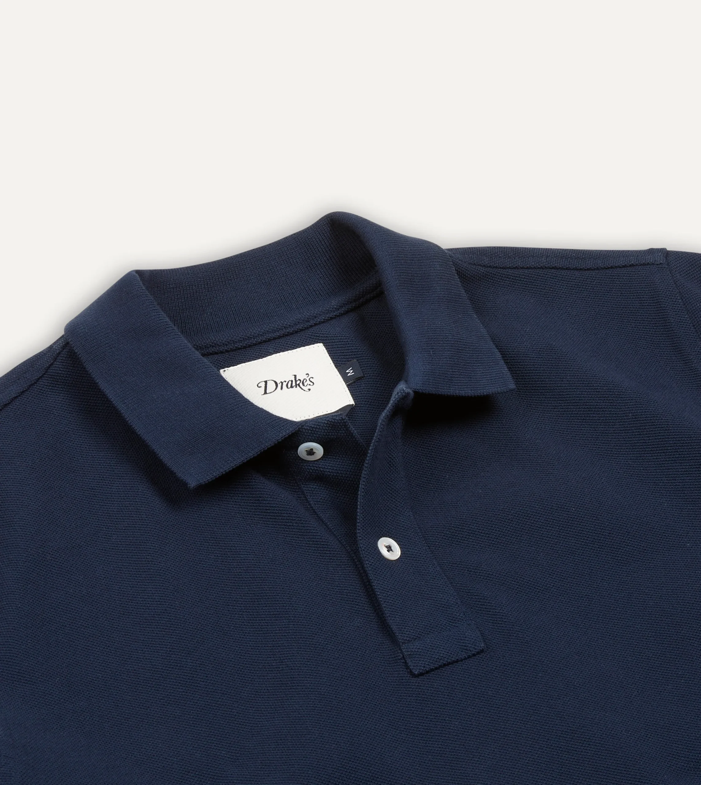 Drake’s Piqué Cotton Polo Shirt