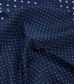 Drake’s Spot Border Print Cotton-Silk Pocket Square