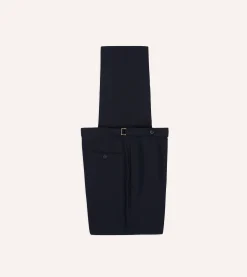 Drake’s Tropical Wool Single Pleat Trouser