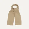 Drake’s Oatmeal Cashmere Scarf