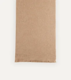 Drake’s Oatmeal Cashmere Scarf
