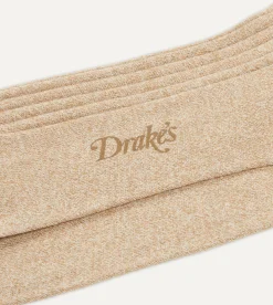 Drake’s Cotton Over-the-Calf Socks