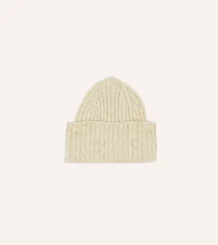 Drake’s Donegal Ribbed Merino Knit Cap