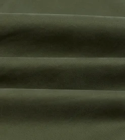 Drake’s Olive Cotton Drawstring Trousers