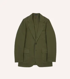 Drake’s Herringbone Cotton Games Blazer Mk. I