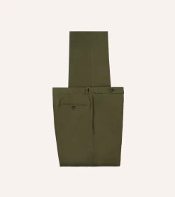 Drake’s Irish Linen Single Pleat Trouser