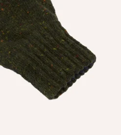 Drake’s Merino Wool Knitted Gloves