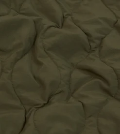 Drake’s Olive Quilted Nylon Jacket