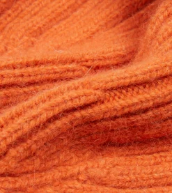 Drake’s Angora Lambswool Ribbed Knit Cap