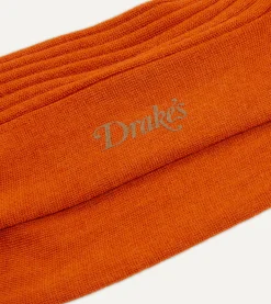 Drake’s Wool Over-The-Calf Socks