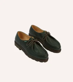 Drake’s Paraboot Michael Green Leather Derby Shoe