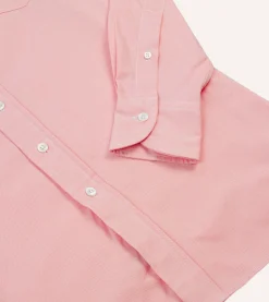 Drake’s Pinpoint Oxford Cotton Cloth Button-Down Shirt