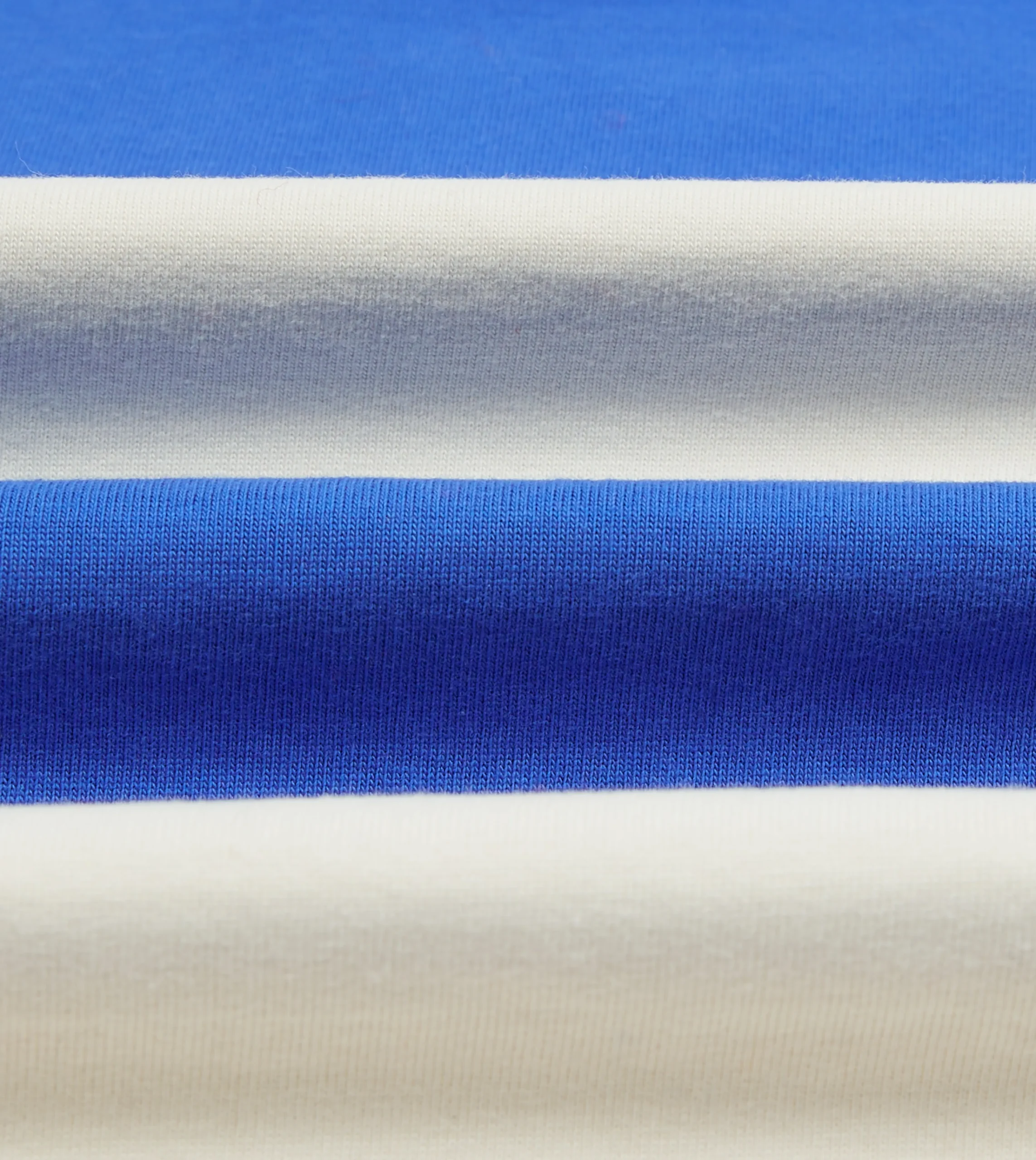 Drake’s Primary Block Stripe Mock Collar Long-Sleeve Jersey
