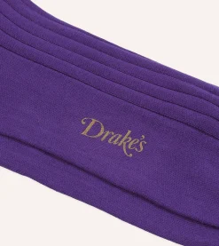 Drake’s Cotton Mid-Calf Socks