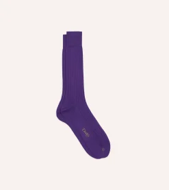 Drake’s Cotton Mid-Calf Socks
