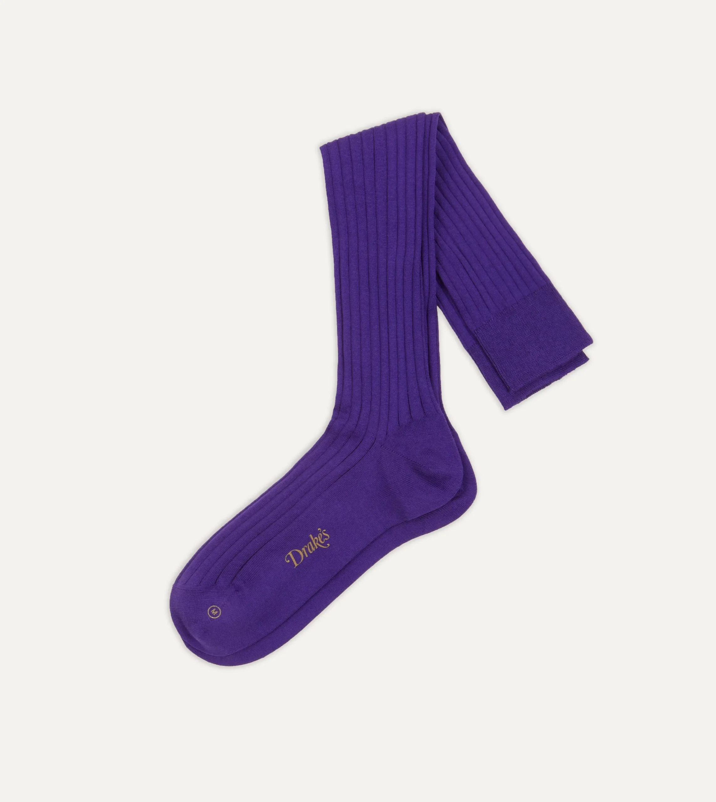 Drake’s Cotton Over-the-Calf Socks