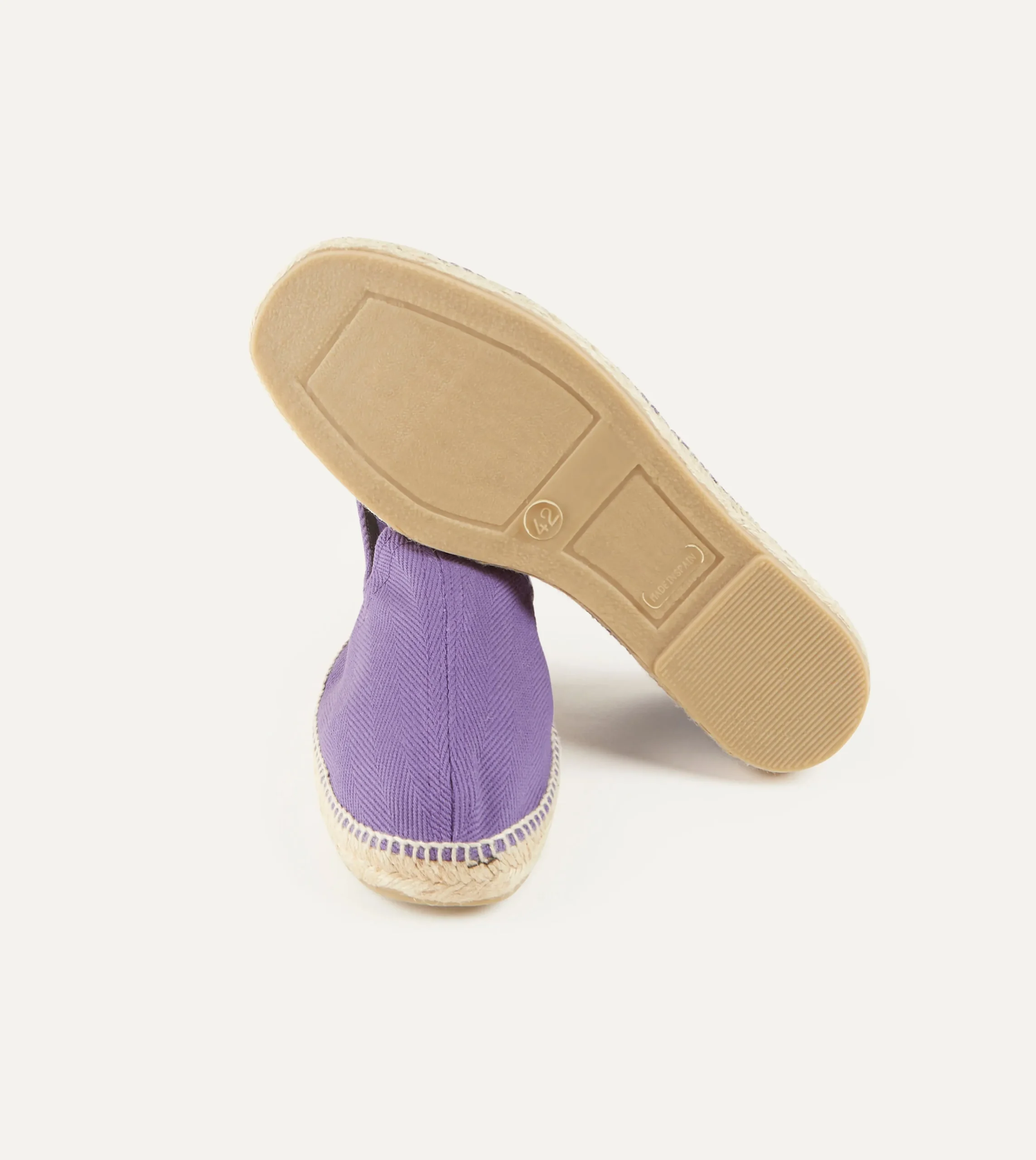 Drake’s Herringbone Cotton Espadrilles