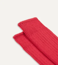 Drake’s Cotton Sports Socks