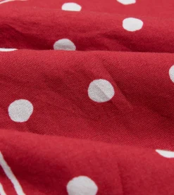 Drake’s Red Polka Dot Print Bandana