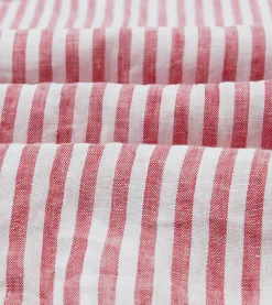 Drake’s Stripe Linen Smock Shirt