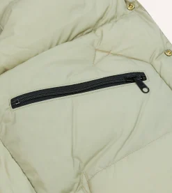 Drake’s Rocky Mountain Featherbed For Drake's Colour Block Nylon Christy Down Vest