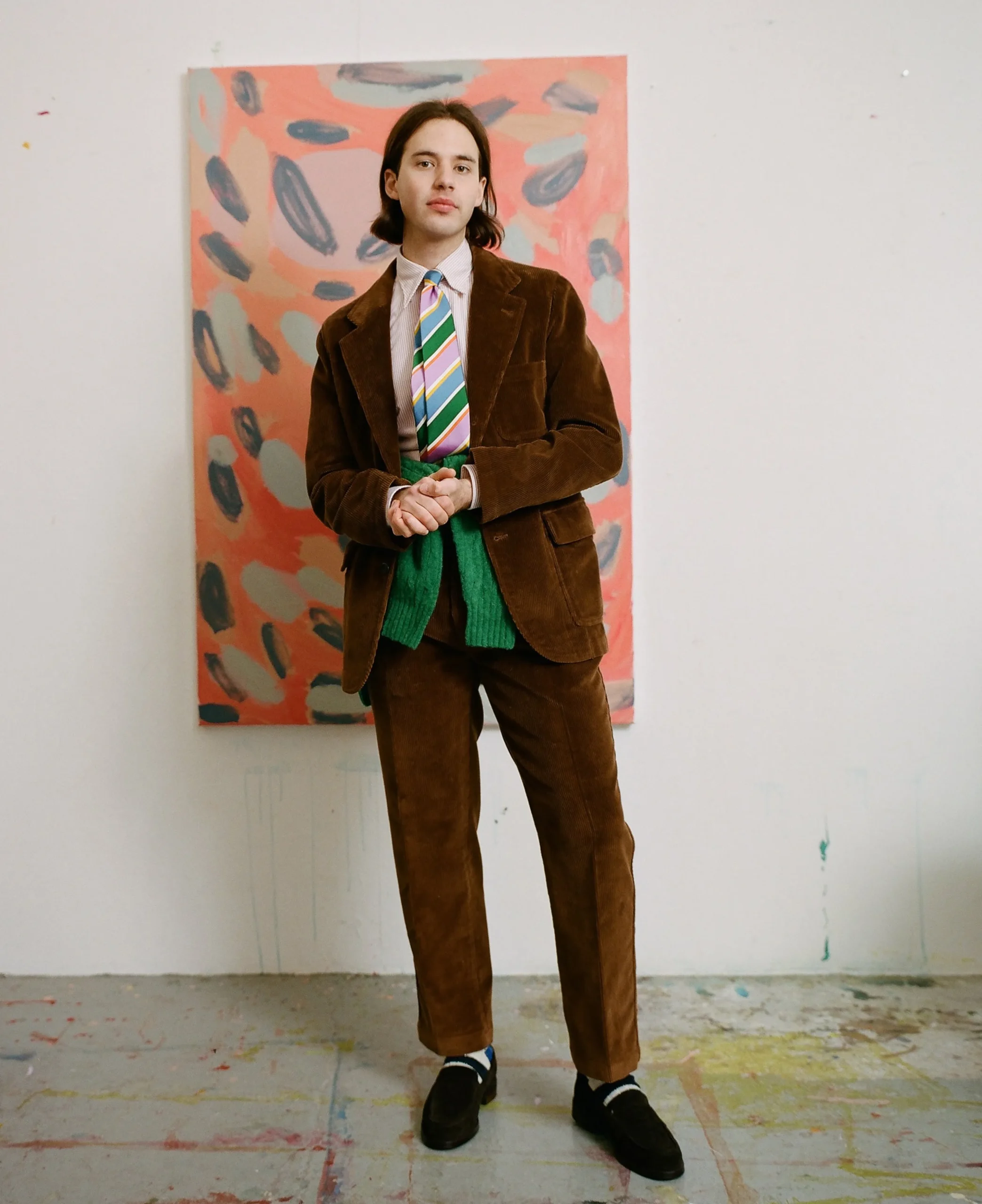 Drake’s Cotton Corduroy Games Trousers