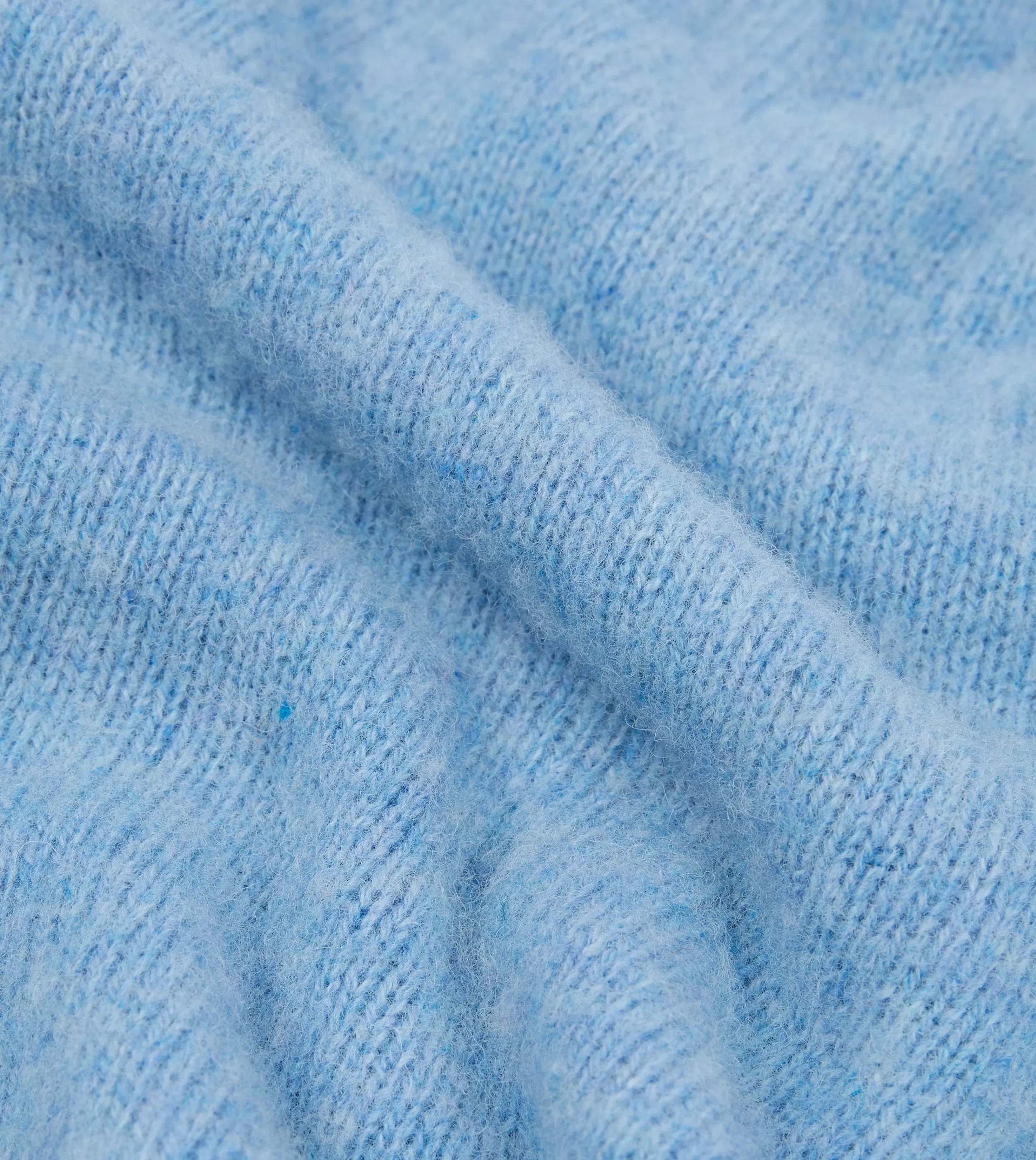 Drake’s Brushed Shetland Crew Neck Jumper