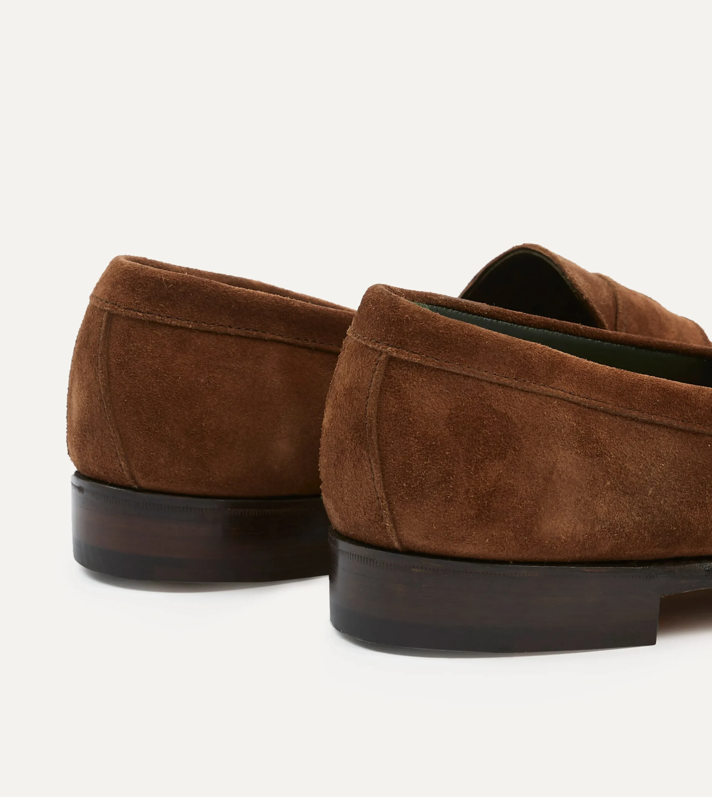 Drake’s Suede Charles Mk II Goodyear Welted Penny Loafer