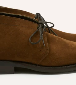 Drake’s Suede Murphy Goodyear Welted Chukka Boot
