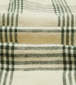 Drake’s St. JOHN By Drake's Green Check Linen Five-Pocket Chore Jacket